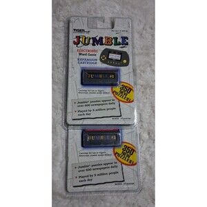 Tiger Electronics Jumble Electronic Word Game Expansion Cartridges